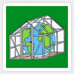 Greenhouse Effect Earth Day 2024 Sticker